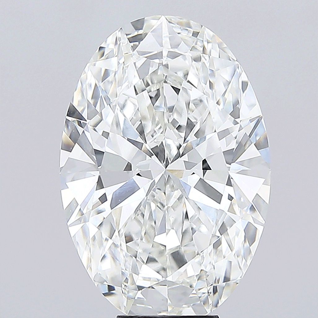 9.83 ct. oval Lab Grown Diamond front image