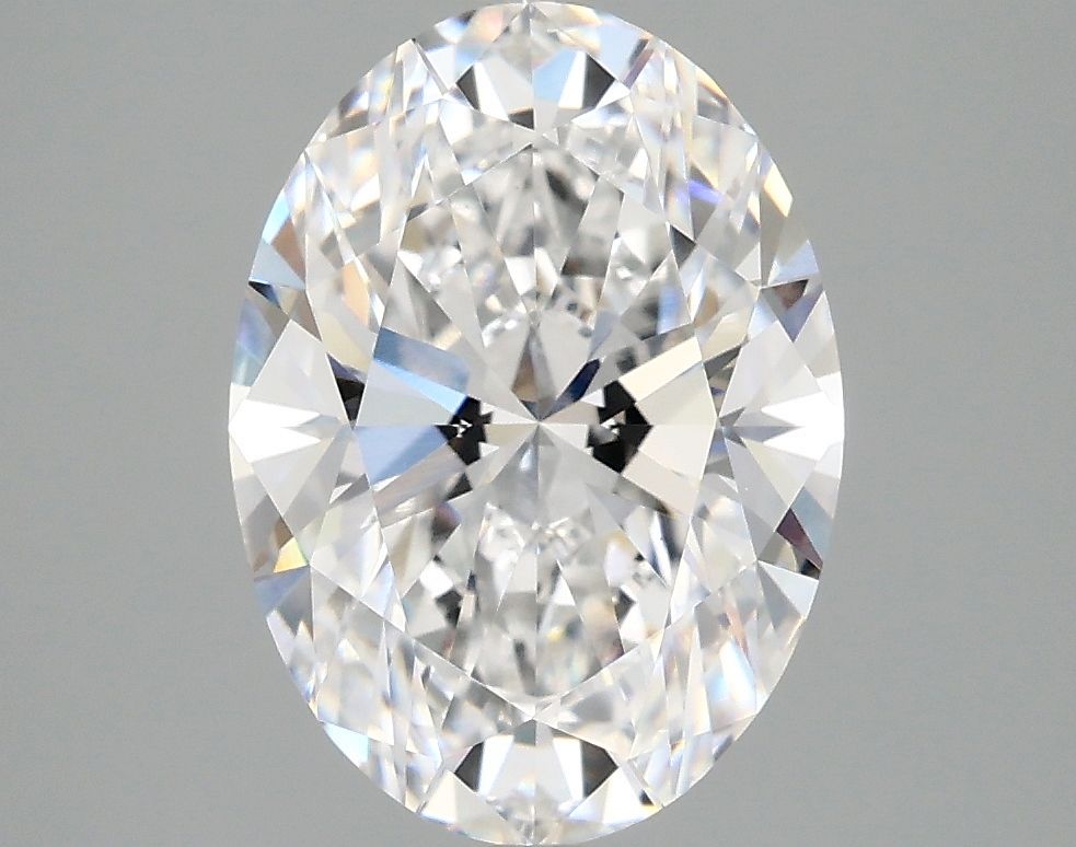 3.10 ct. oval Lab Grown Diamond front image