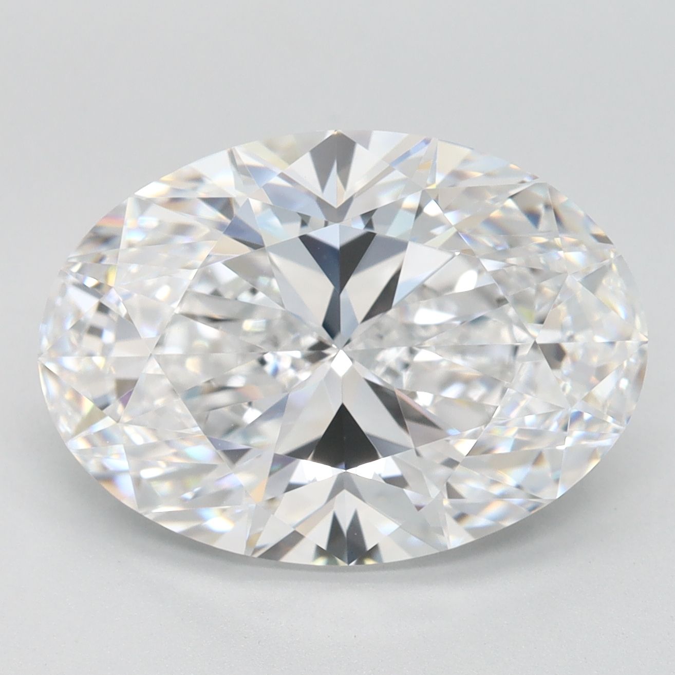 5.51 ct. oval Lab Grown Diamond front image