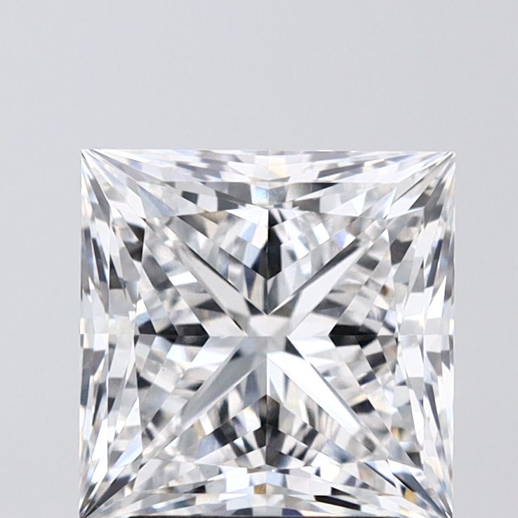 3.09 ct. princess Lab Grown Diamond front image