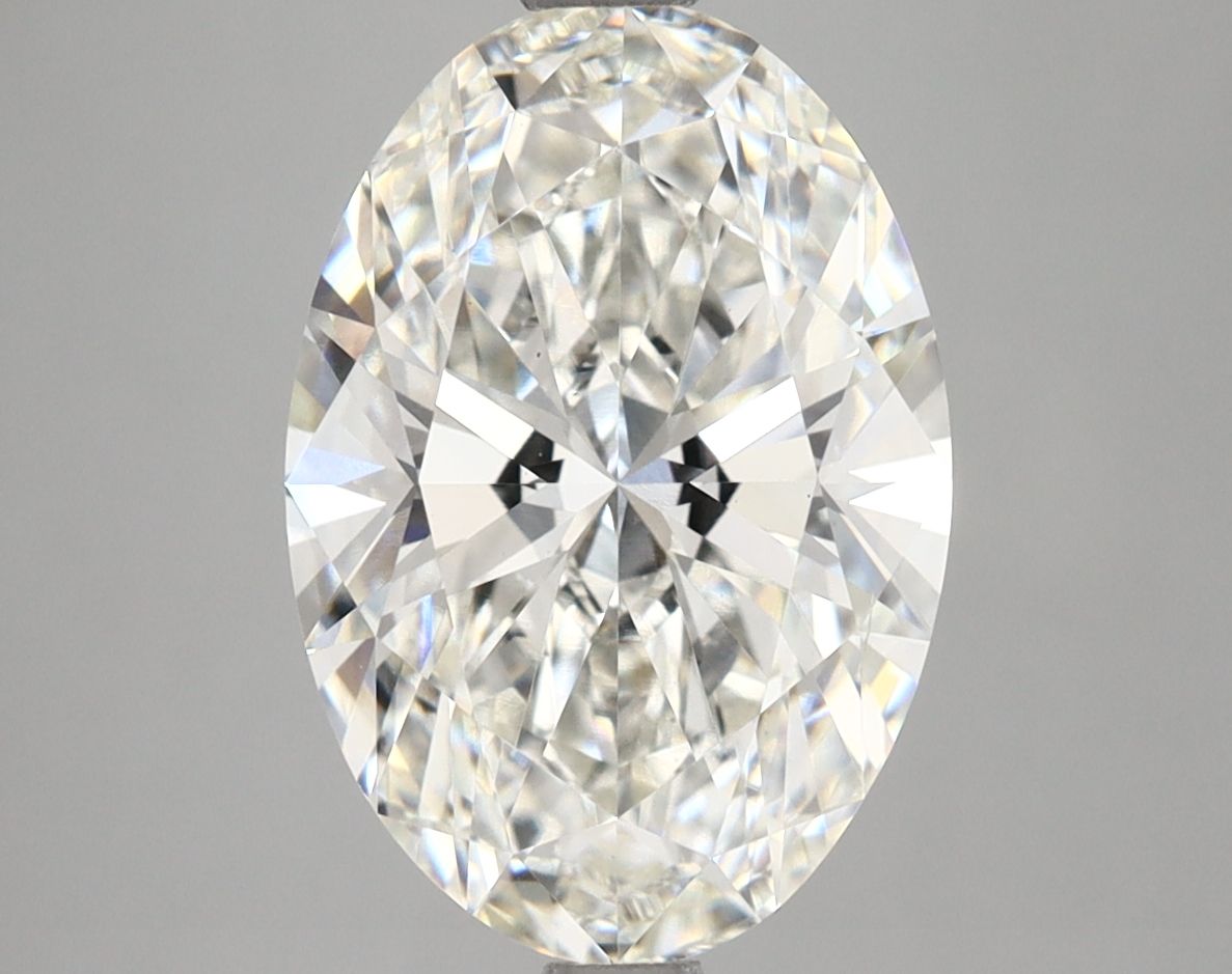 3.78 ct. oval Lab Grown Diamond front image