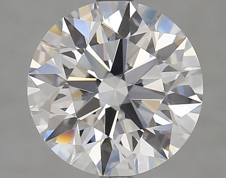 Diamant Rond 3.80 ct - Couleur D - Pureté IF
