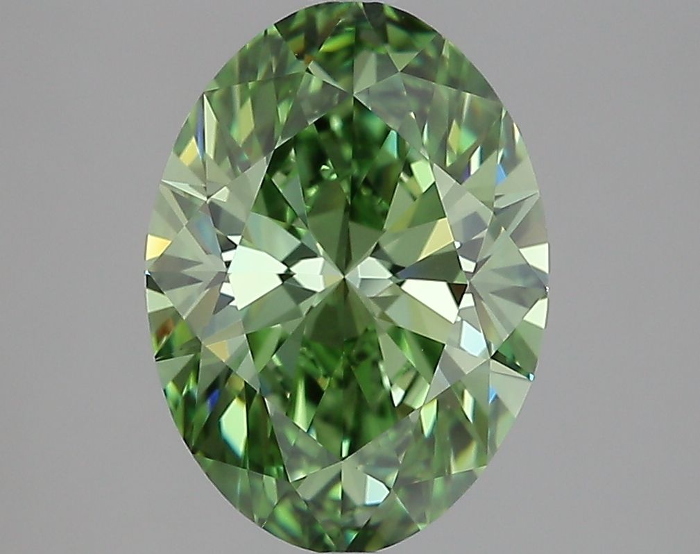 3.02 ct. oval Lab Grown Diamond front image
