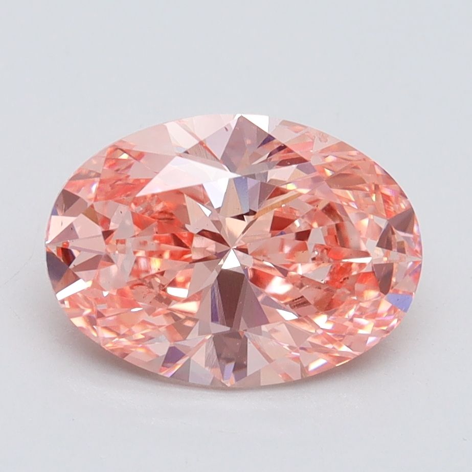 2.14 ct. oval Lab Grown Diamond front image