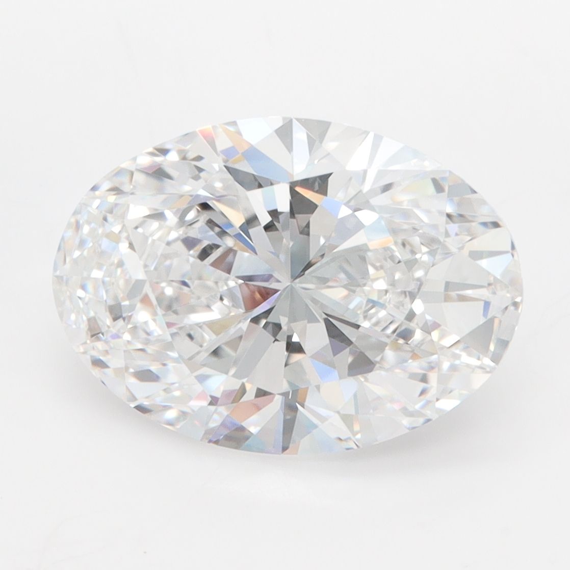4.26 ct. oval Lab Grown Diamond front image