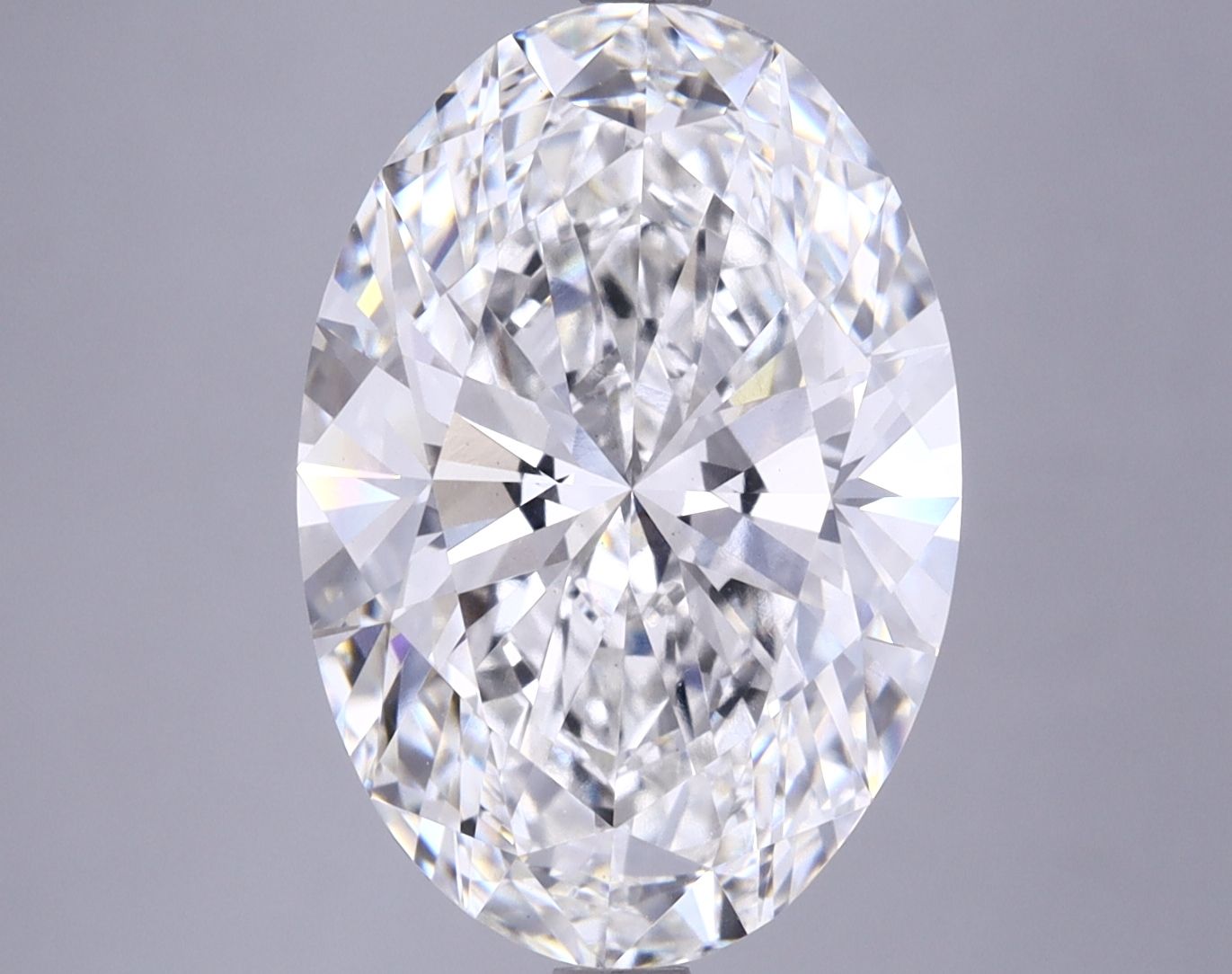 5.68 ct. oval Lab Grown Diamond front image