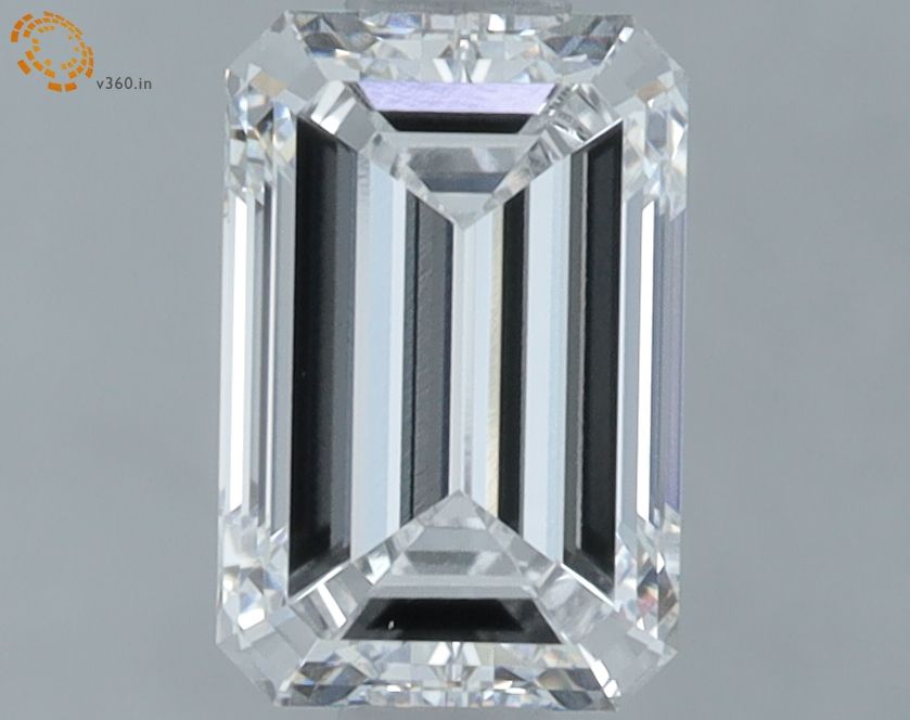 1.11 ct. emerald Lab Grown Diamond front image