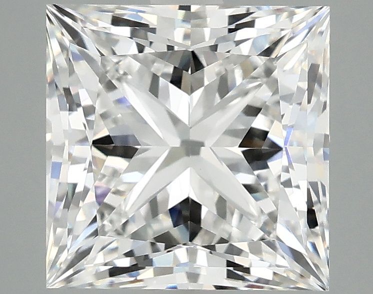 4.09 ct. princess Lab Grown Diamond front image