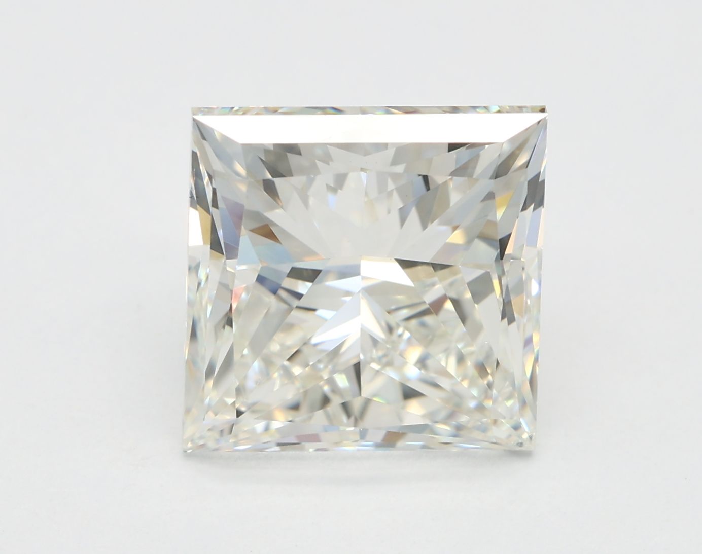 5.02 ct. princess Lab Grown Diamond front image