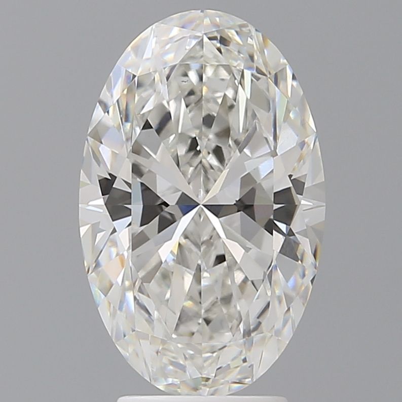4.10 ct. oval Lab Grown Diamond front image