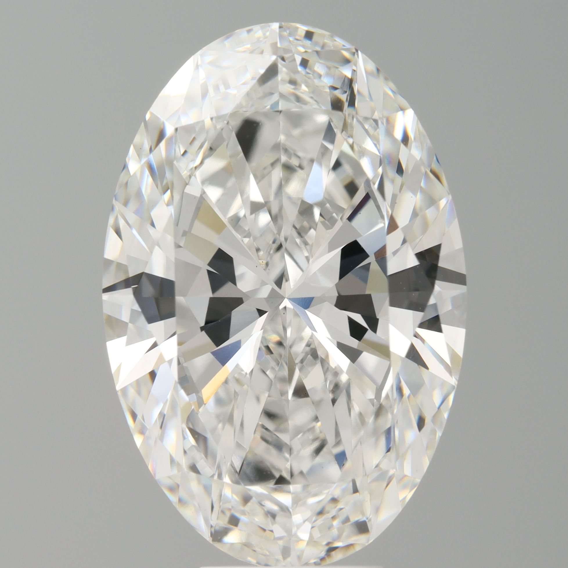 9.08 ct. oval Lab Grown Diamond front image