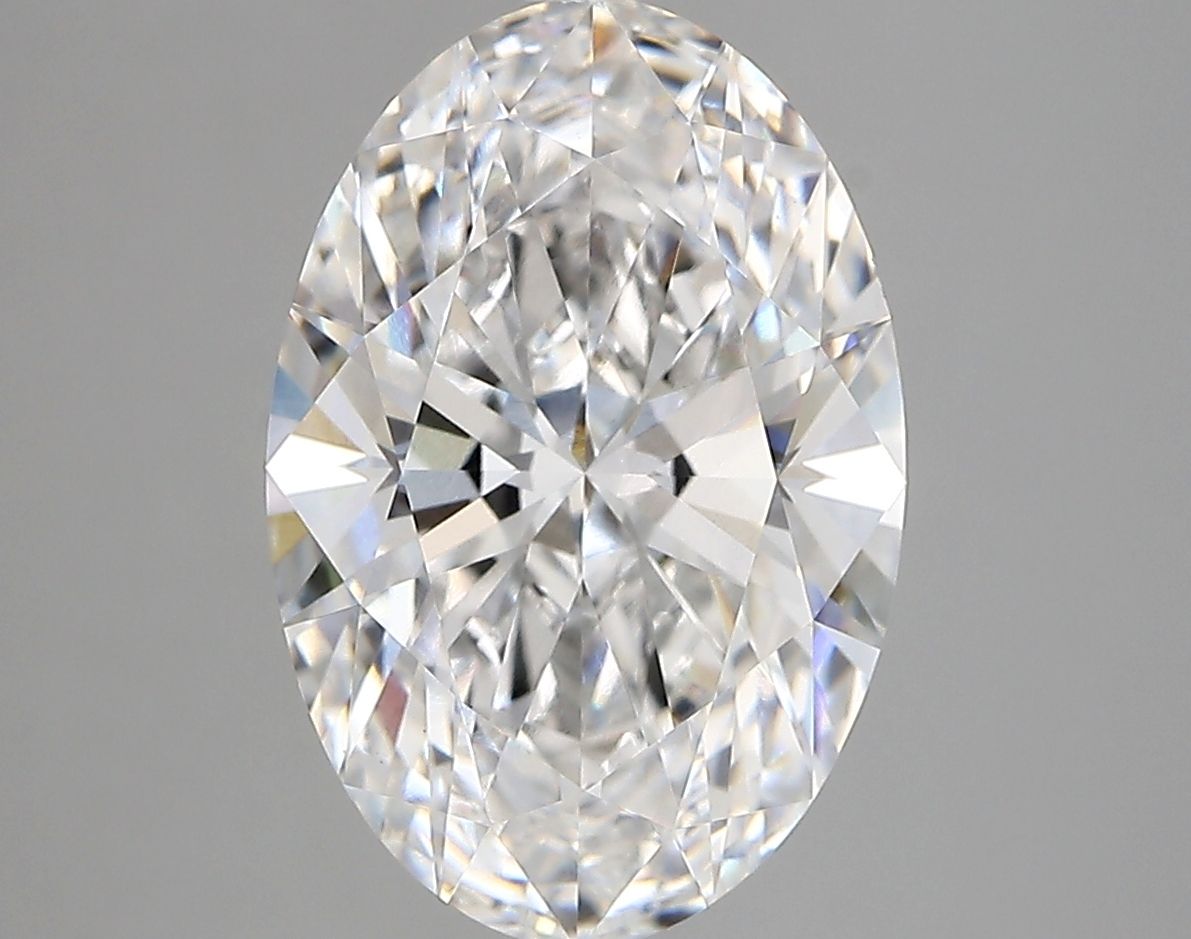 4.20 ct. oval Lab Grown Diamond front image