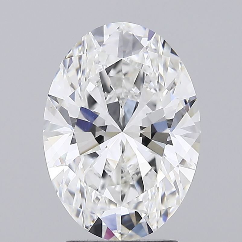 3.05 ct. oval Lab Grown Diamond front image