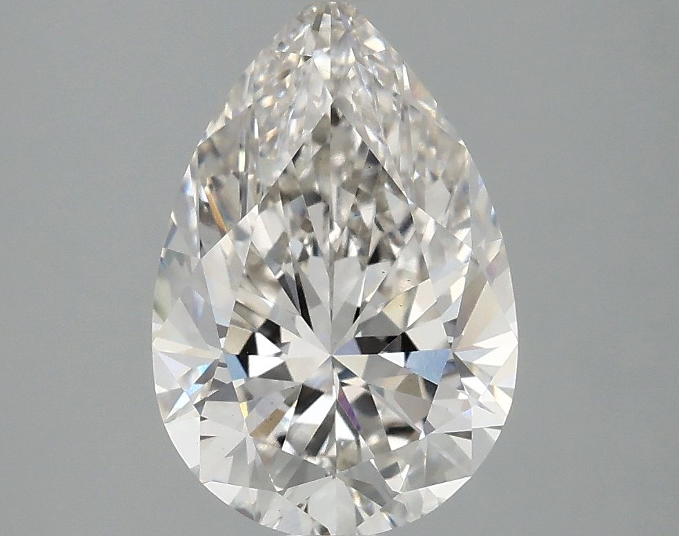 2.50 ct. pear Lab Grown Diamond front image