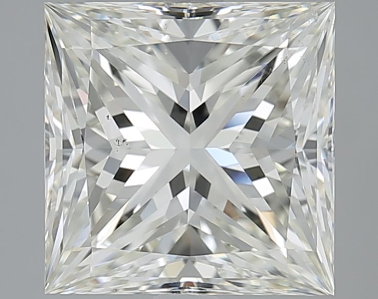4.02ct Princess diamond