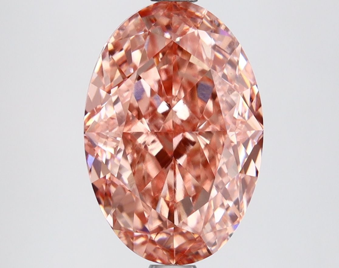 4.20 ct. oval Lab Grown Diamond front image