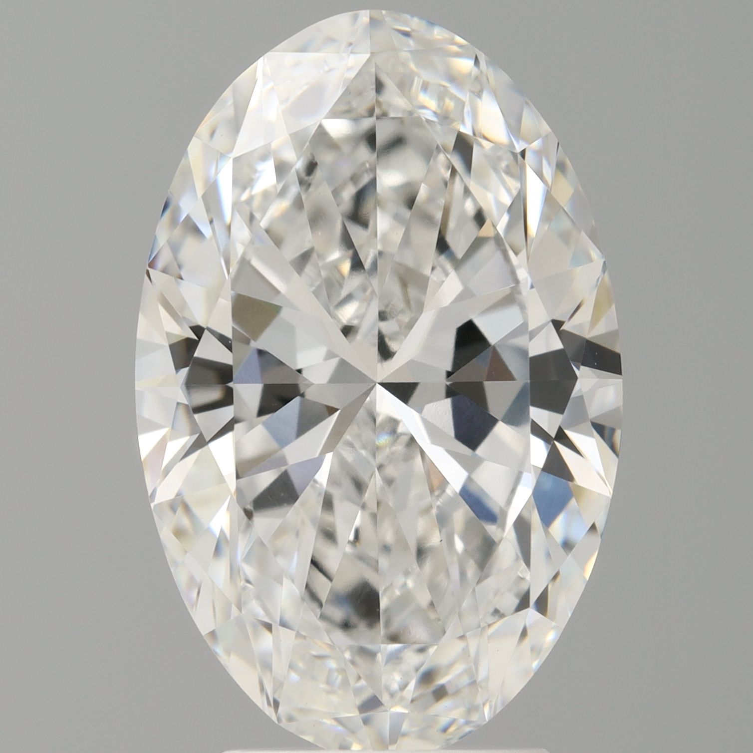 4.05 ct. oval Lab Grown Diamond front image