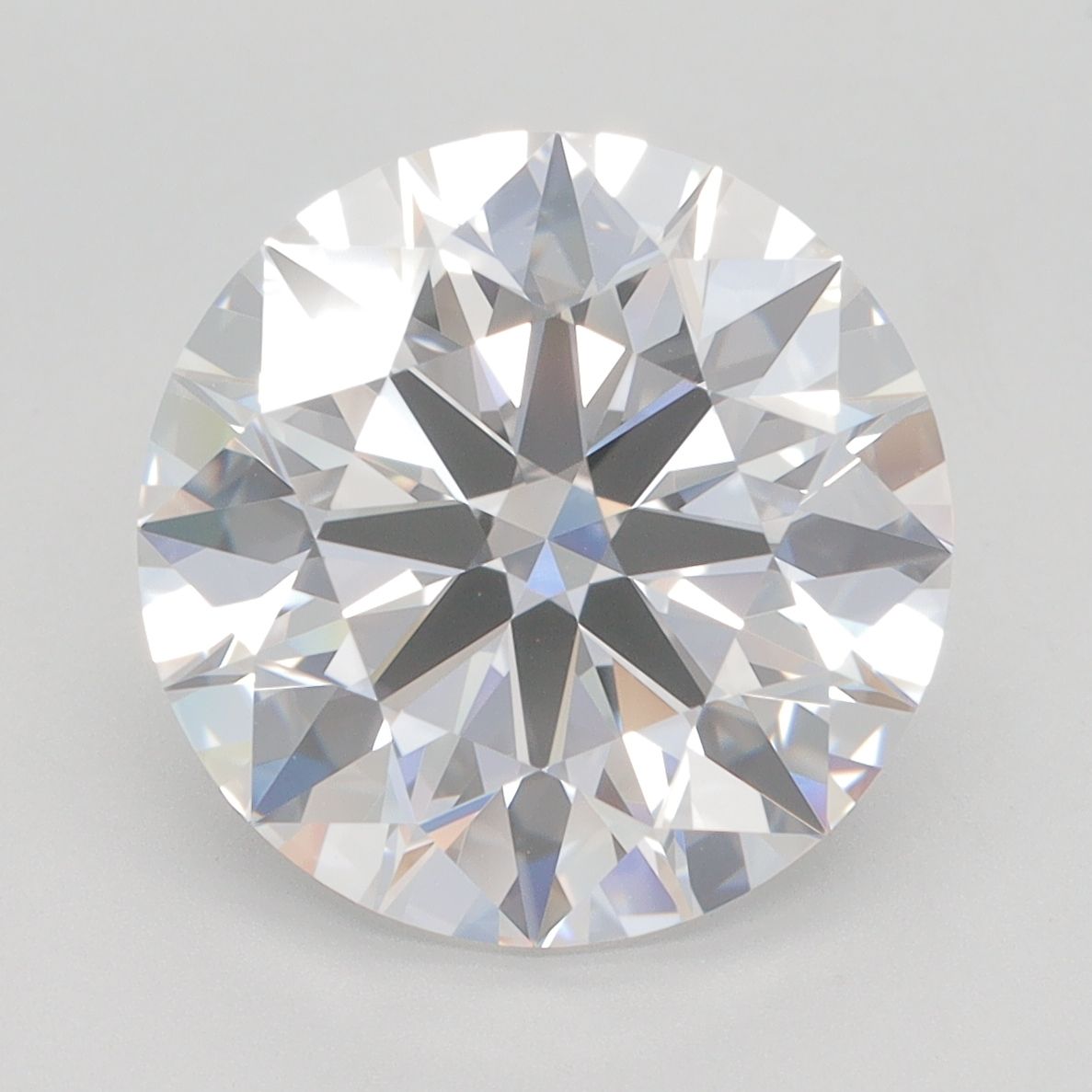 6.01 ct. round Lab Grown Diamond front image