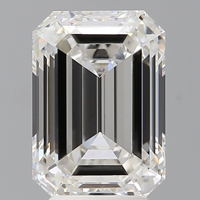 4.10 ct. emerald Lab Grown Diamond front image