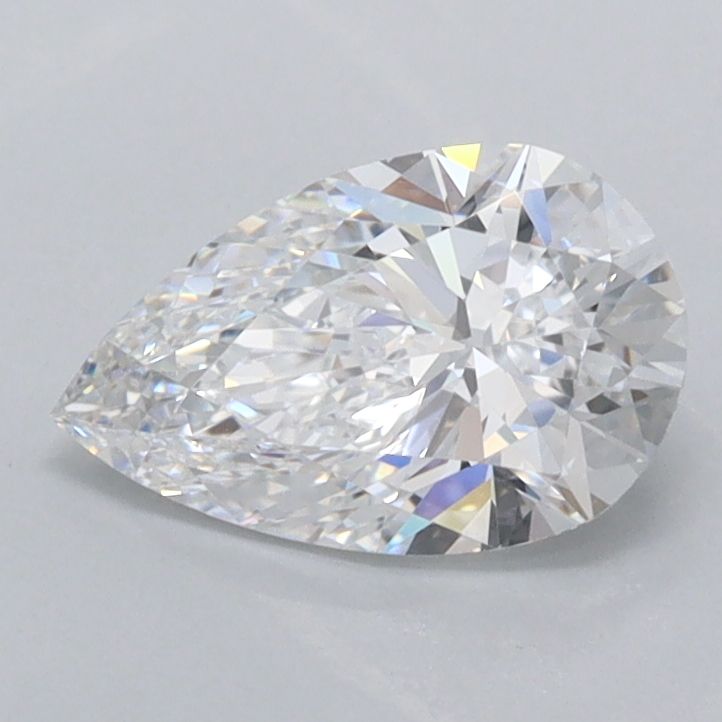 1 ct lab-grown Pear Diamond