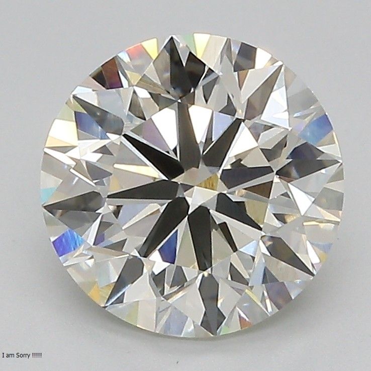 2.72 ct. round Lab Grown Diamond front image