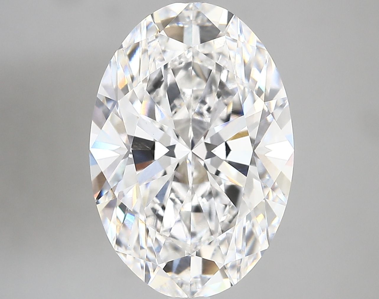 5.62 ct. oval Lab Grown Diamond front image