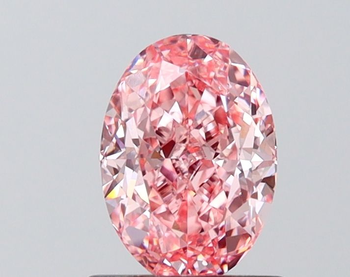 1.04 CT Fancy Intense Pink OVAL