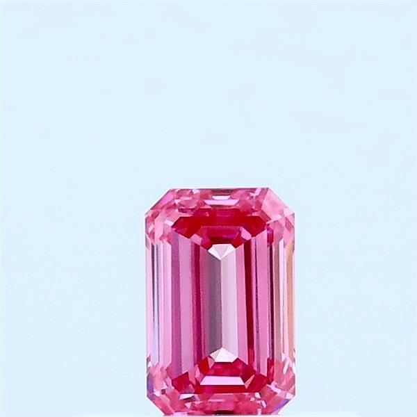 0.32 CT Fancy Vivid Pink EMERALD