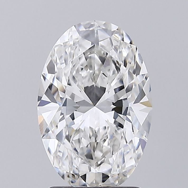 2.06 ct. oval Lab Grown Diamond front image