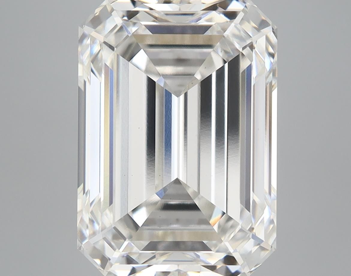 7.44 ct. emerald Lab Grown Diamond front image