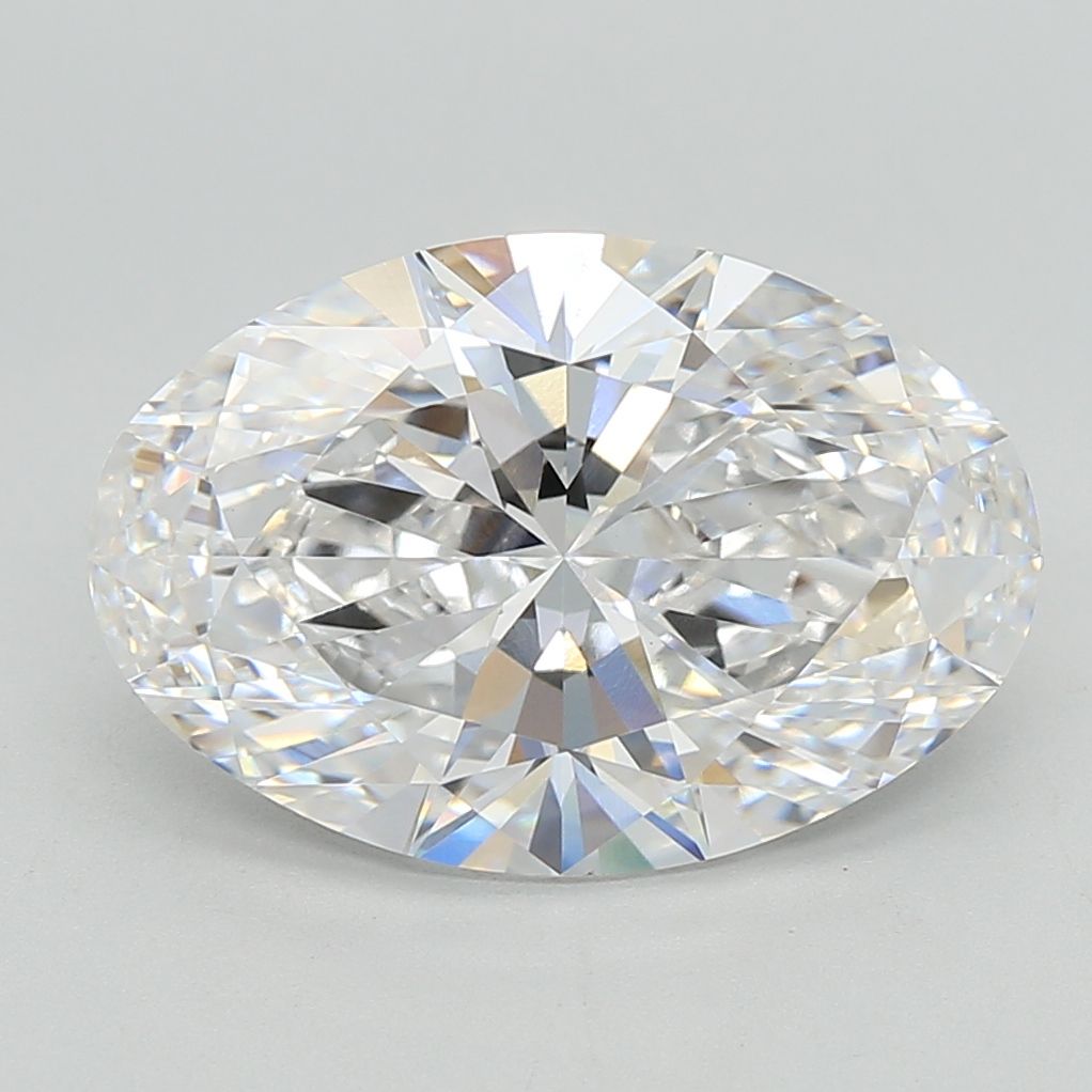 5.56 ct. oval Lab Grown Diamond front image