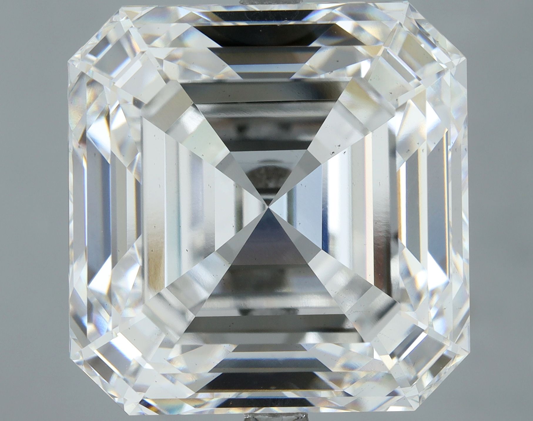 17.49 ct. asscher Lab Grown Diamond front image