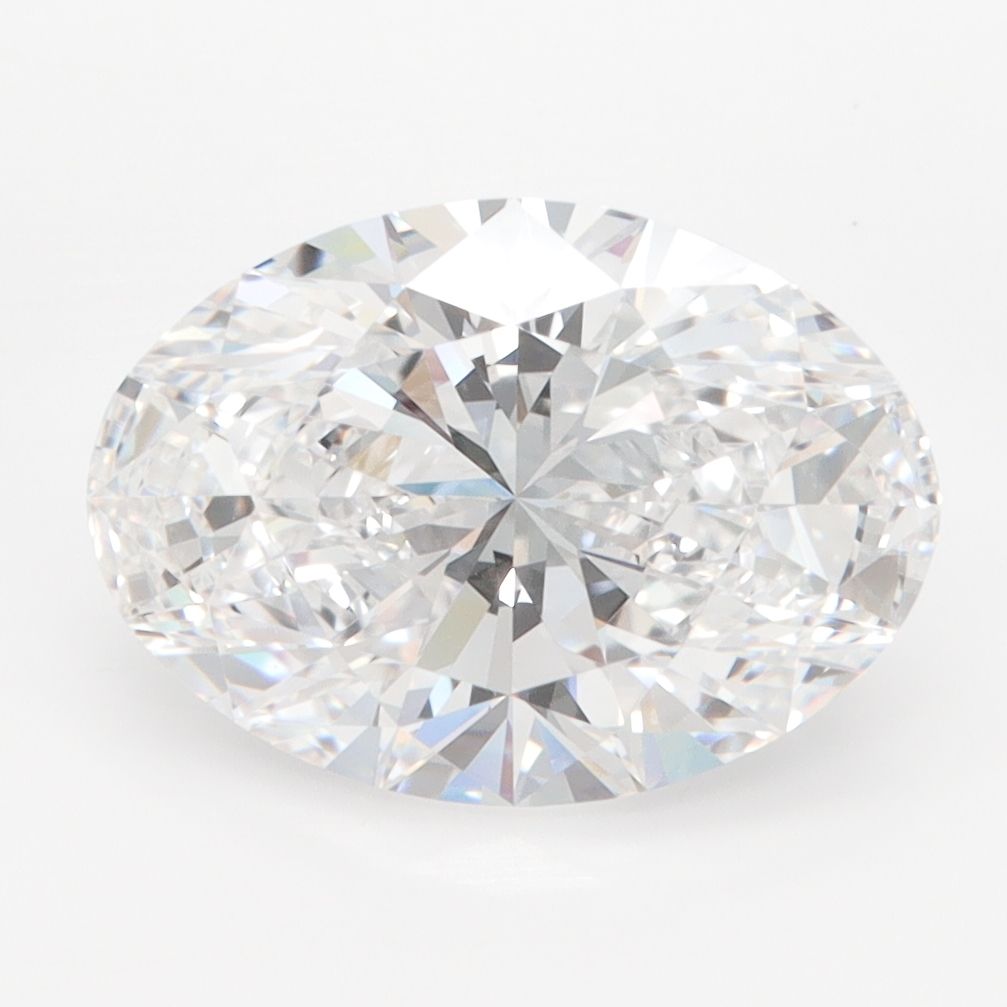 3.25 ct. oval Lab Grown Diamond front image