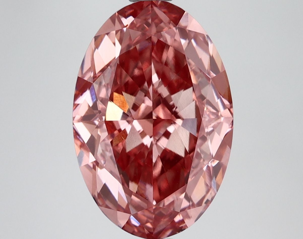 4.80 ct. oval Lab Grown Diamond front image