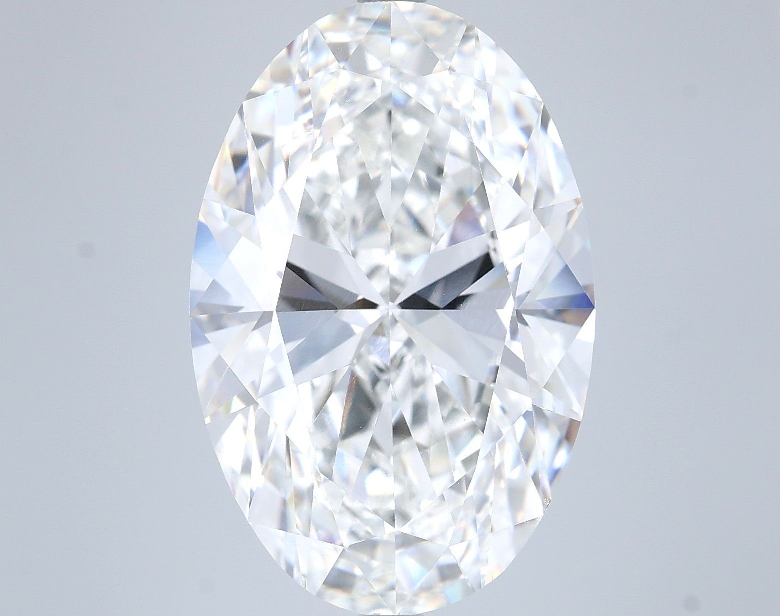 11.14 ct. oval Lab Grown Diamond front image
