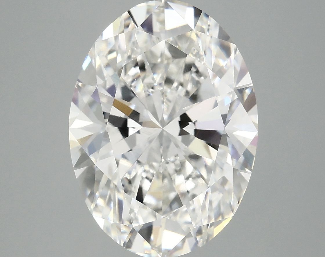 5.04 ct. oval Lab Grown Diamond front image