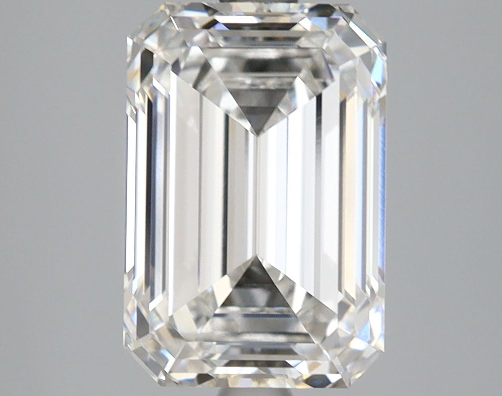 3.71 ct. emerald Lab Grown Diamond front image