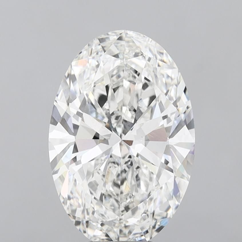 6.77 ct. oval Lab Grown Diamond front image