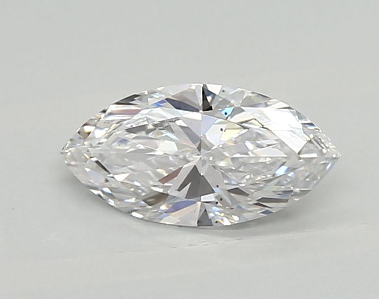 0.61 Carati D VS2 Marquise Laboratorio Diamante