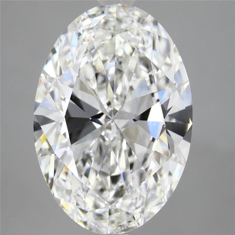 4.13 ct. oval Lab Grown Diamond front image