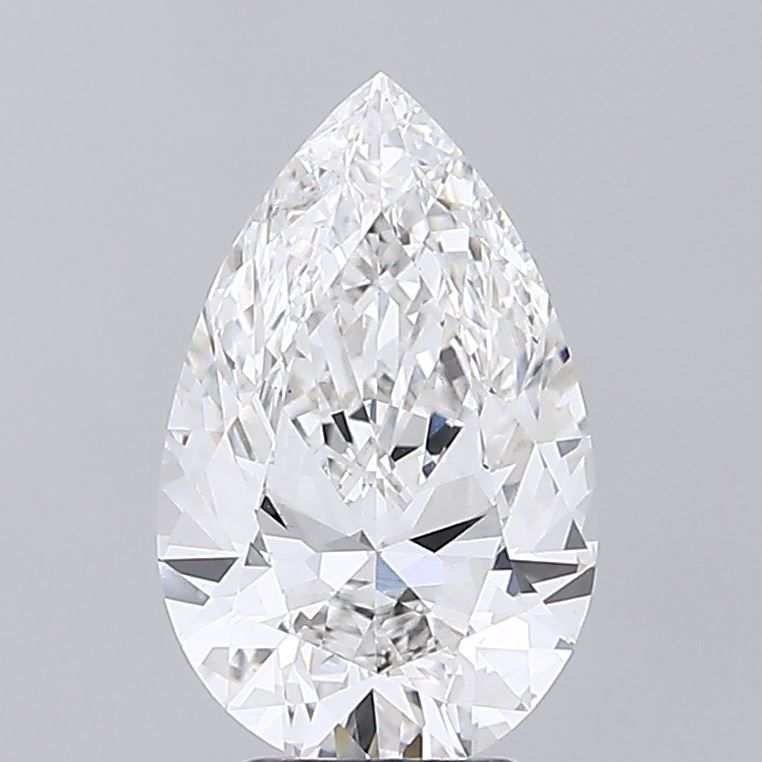 4.09 ct. pear Lab Grown Diamond front image