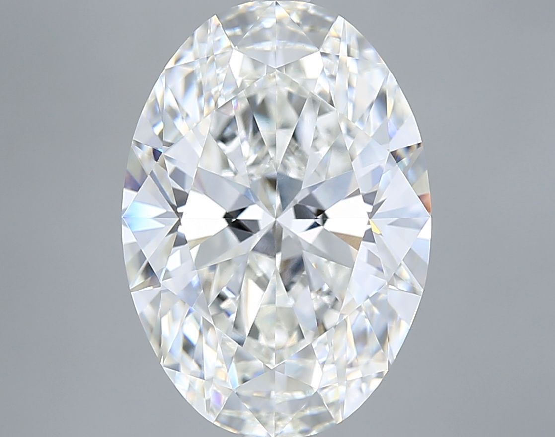 6.53 ct. oval Lab Grown Diamond front image