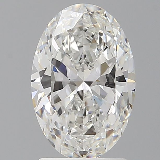 2.09 ct. oval Lab Grown Diamond front image