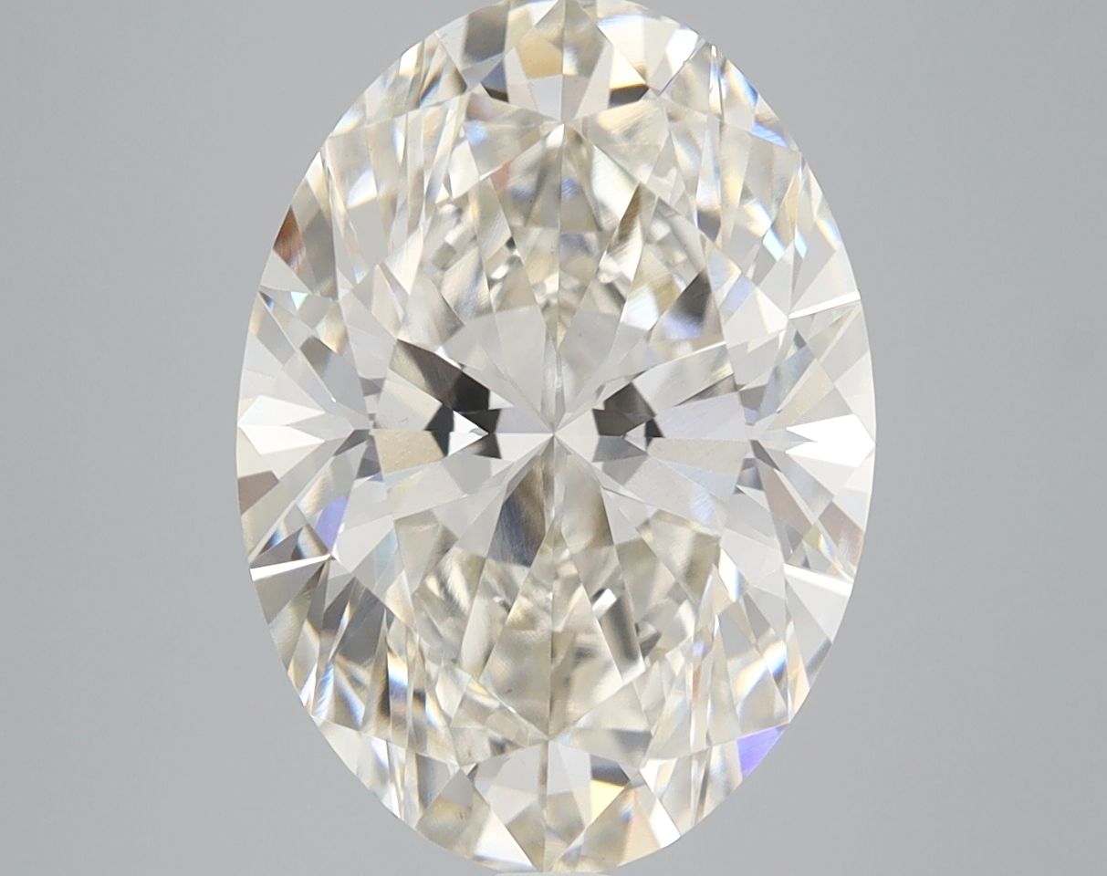 5.04 ct. oval Lab Grown Diamond front image