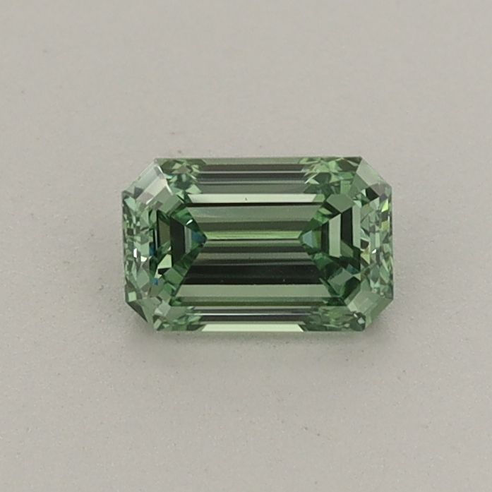 0.43 CT Fancy Vivid Green EMERALD