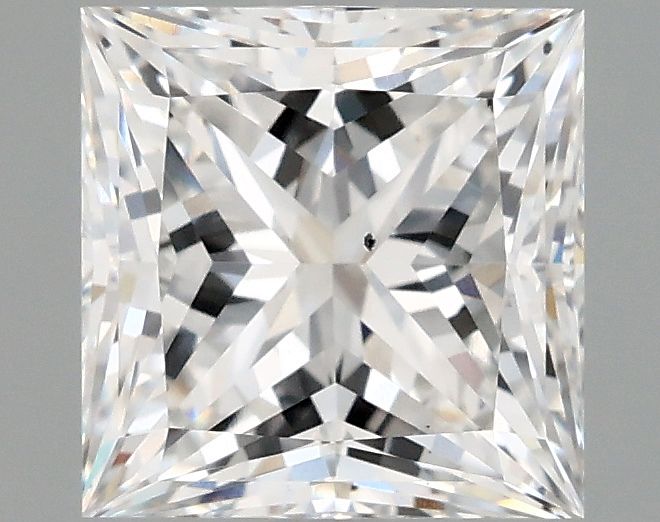 2.10 ct. princess Lab Grown Diamond front image