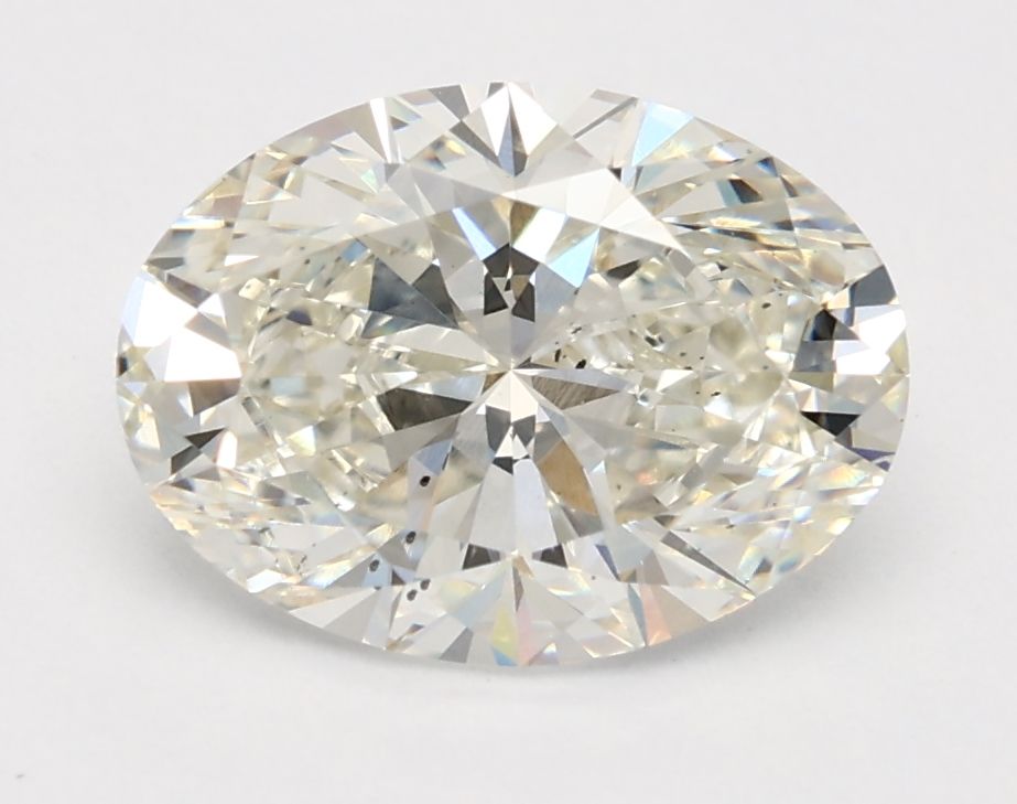 1.72 ct. oval Lab Grown Diamond front image