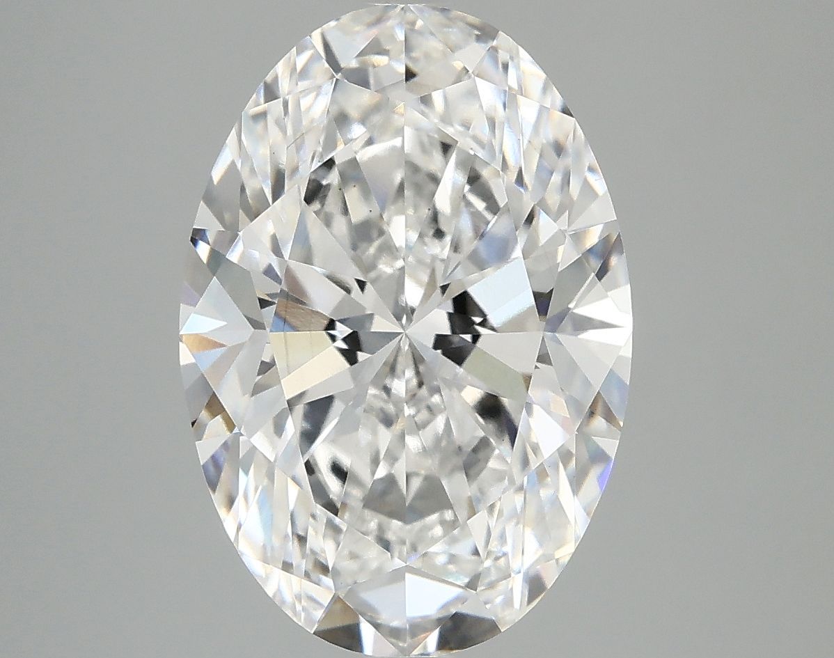 5.09 ct. oval Lab Grown Diamond front image