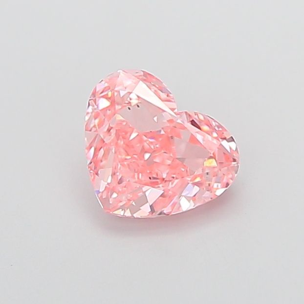 1.09 CT Fancy Vivid Pink HEART