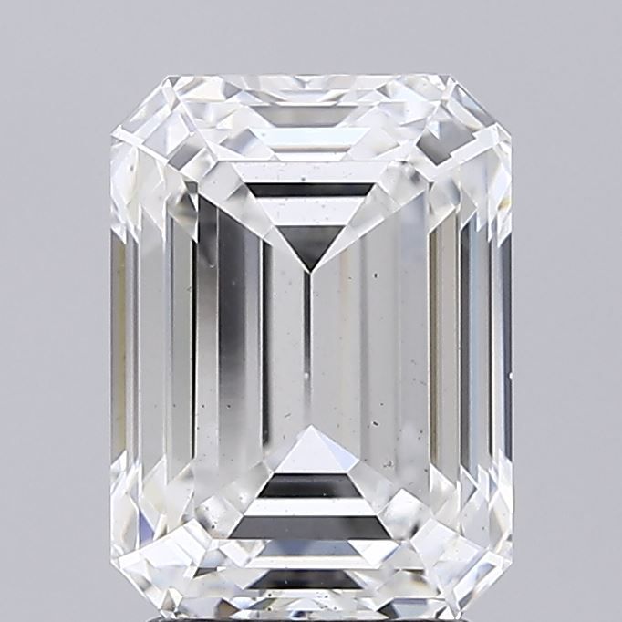 3.04 ct. emerald Lab Grown Diamond front image
